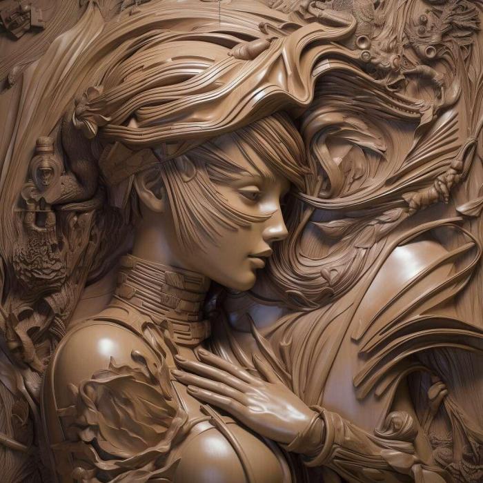 نموذج ثلاثي الأبعاد لآلة CNC 3D Art 